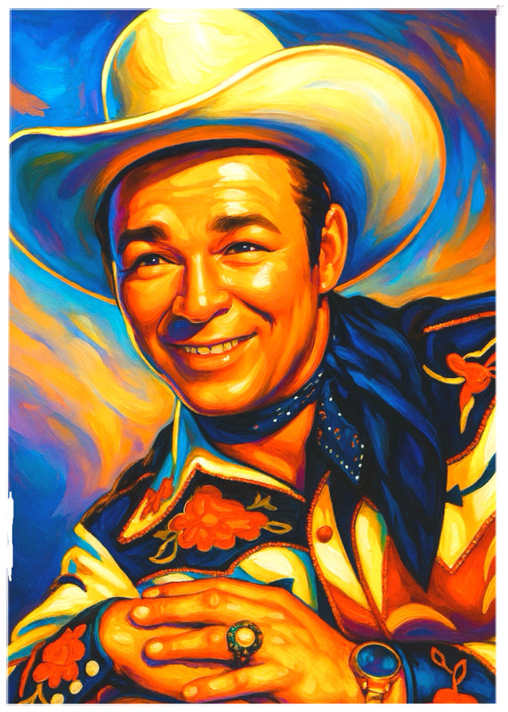 ROY ROGERS * Fun Novelty * CELEBRITY * Art Card * ATC ACEO