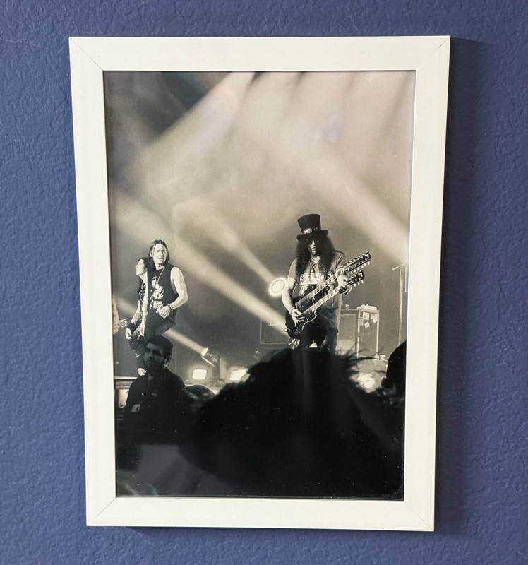 Slash And Myles Kennedy & The Conspirators 2018 Live Photo In Frame 5×7 Only 1