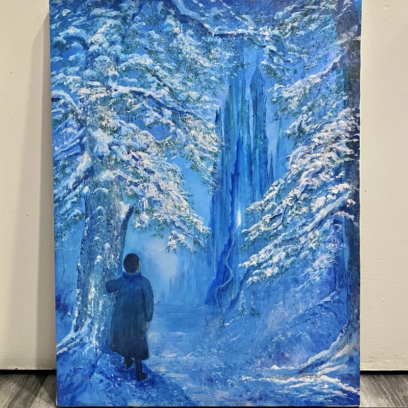 Limited Edition DISNEY GICLEE / Signed HARRISON ELLENSHAW / 42 of 195 / NARNIA gallery