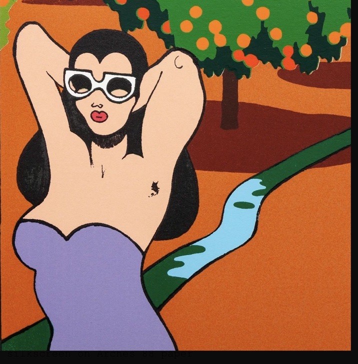 Ken Price Original Print. Untitled (Orange Grove), 1981 gallery