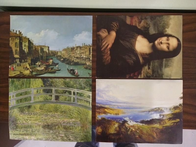 Art prints International Masters Publishers 4 paintings see desc & pics 211223