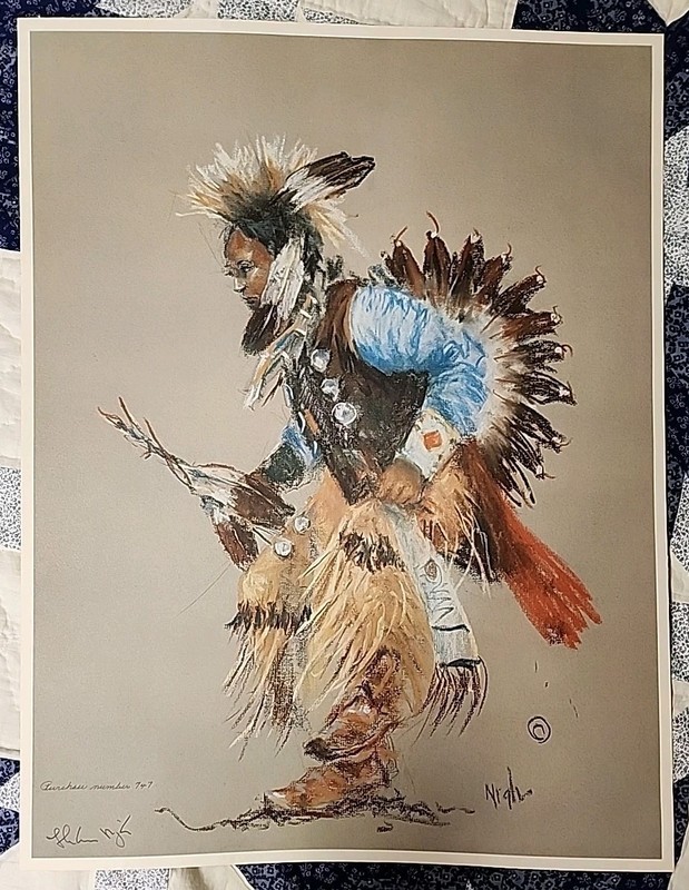 Frank Emerson Nigh Traditional Dancer Print