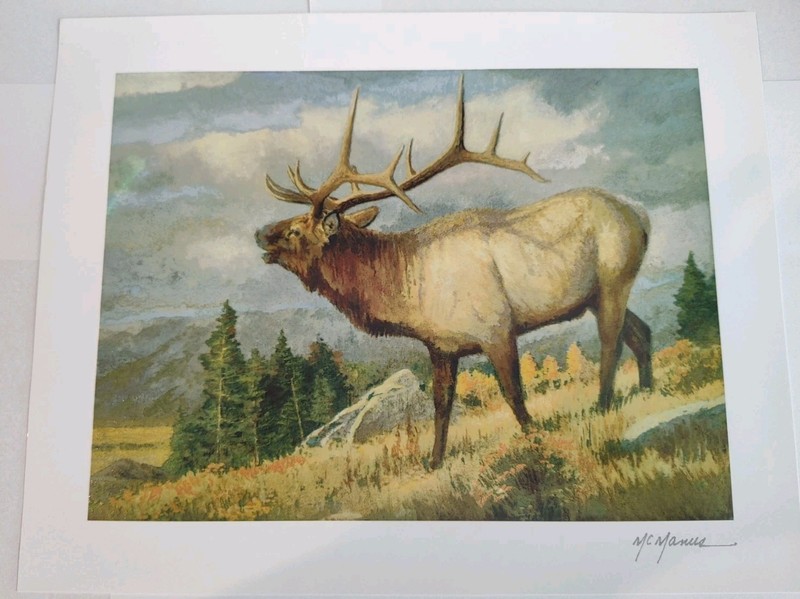 Pat McManus September’s Song Art Print Signed Seriolithograph In Color 7″X9 3/8″