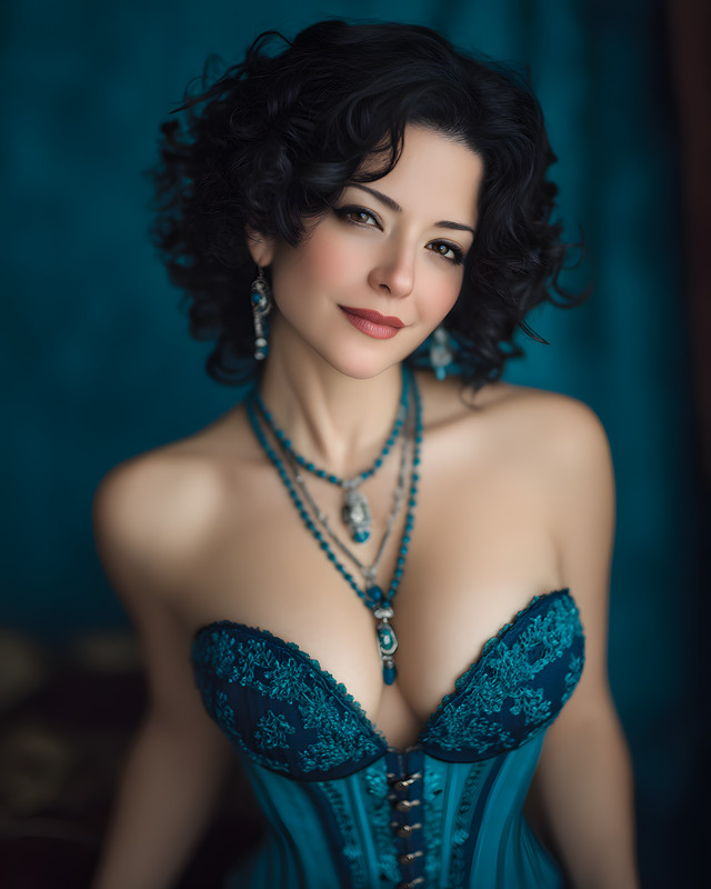 8x10 Glamour Woman Portrait Art Print - 682610690