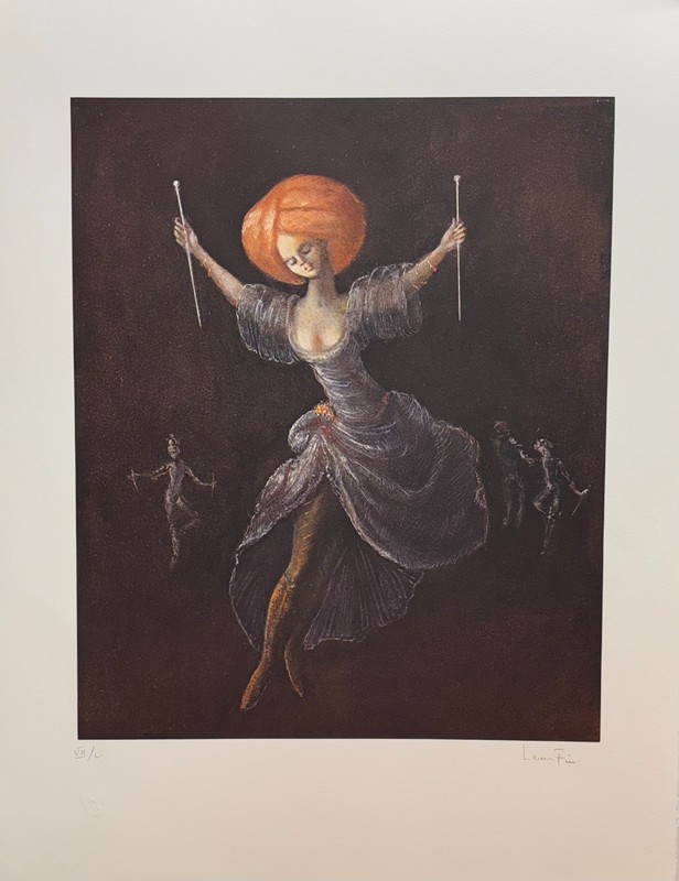 FINI, Leonor – Petites Enseignes pour la Nuit -MIRACLE AIGUILLES -Lithograph S/N