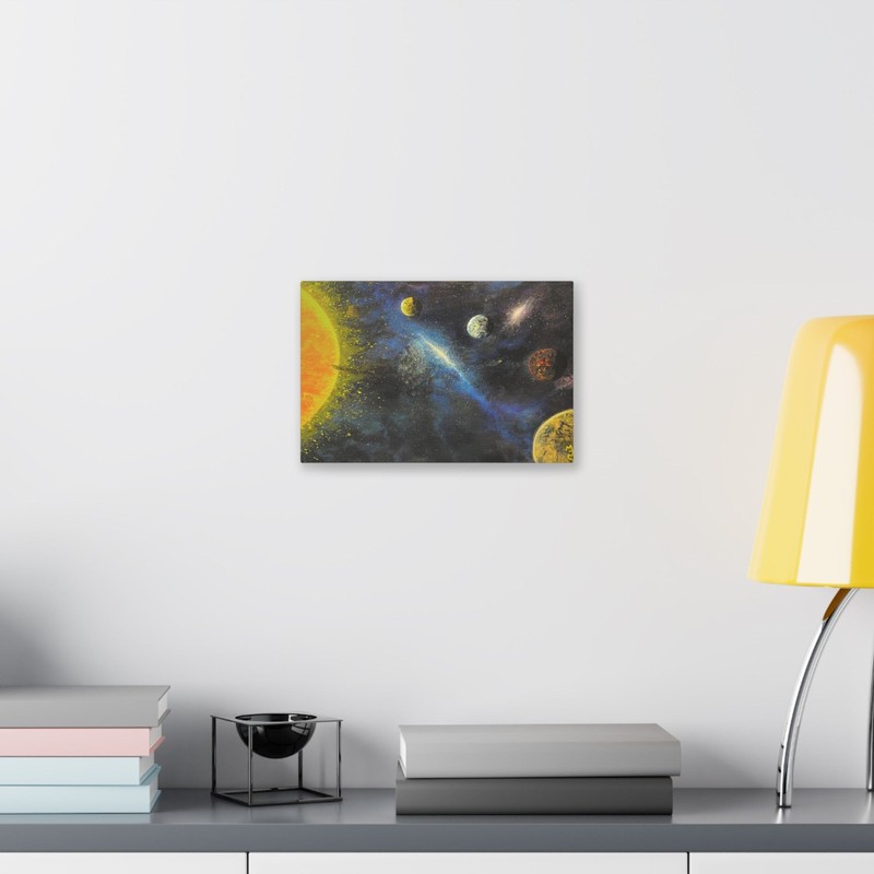 «Star Lady» Classic Stretched Canvas Regular Print