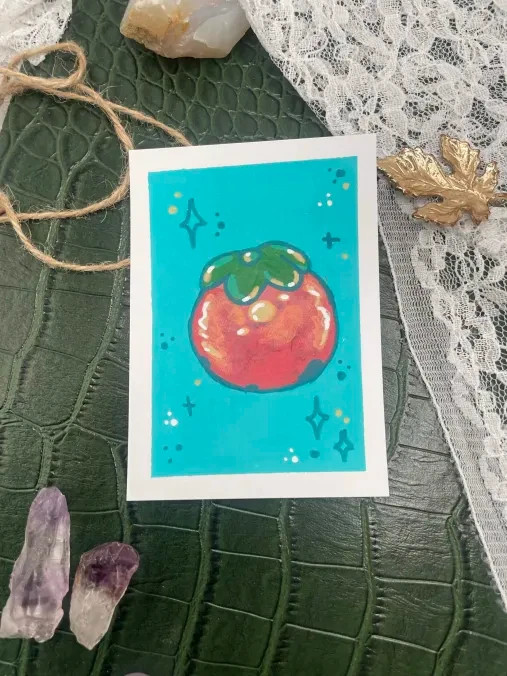 ACEO Edition | Mini Art Print | Tomato Trading Card Sized Print