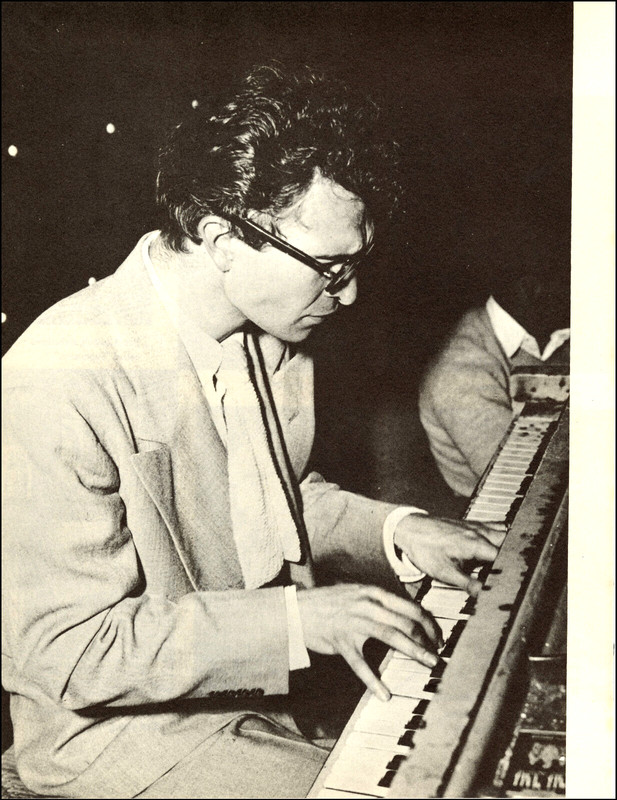 1955 Vintage Print Musician DAVE BRUBECK Playing Piano Jazz Band Music Men