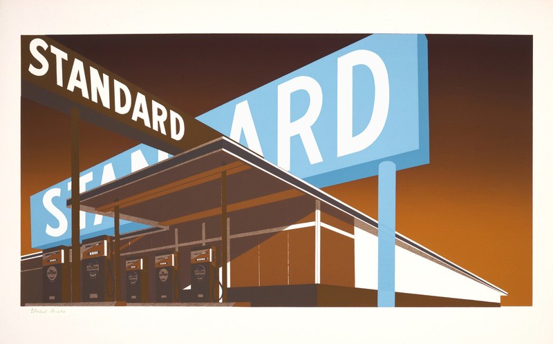 Ed Ruscha: Double Standard 22×30 Archival Quality Fine Art Print
