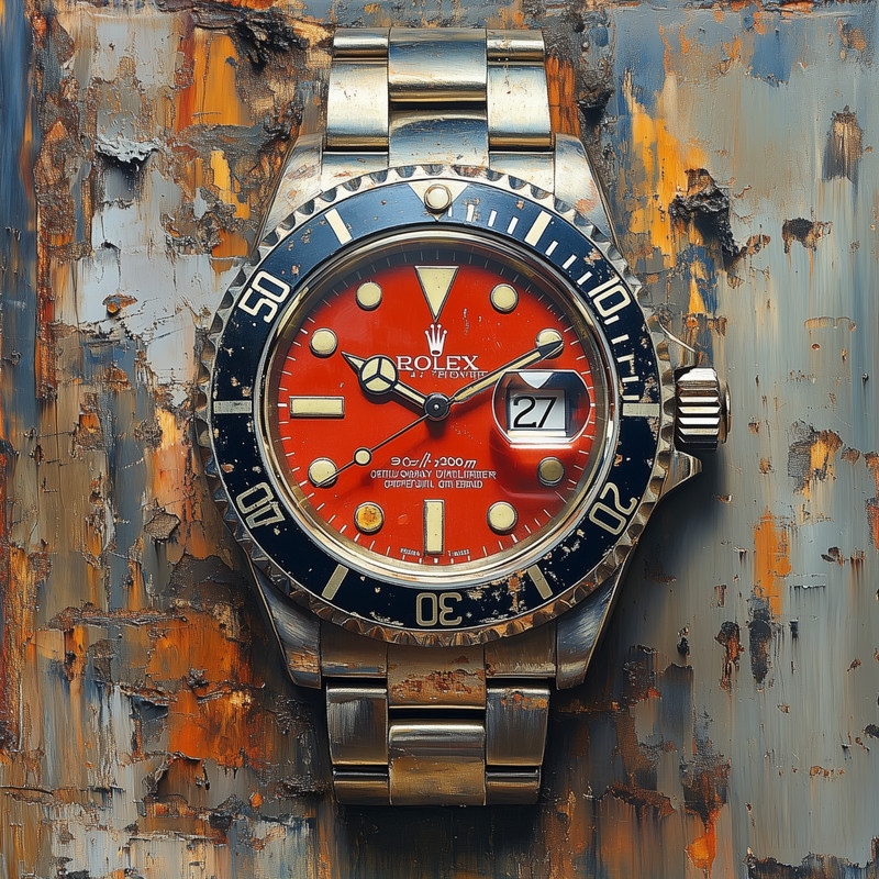 Rolex Watch Pop Art 24×24 Giclée Art Print Ltd 1/25 Signed COA Rombley V55