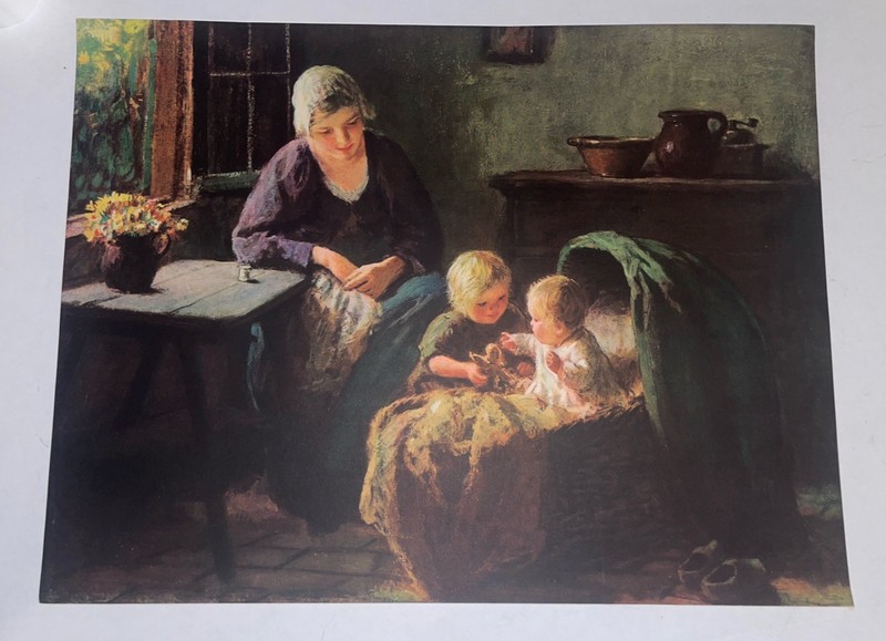 Twice Blessed Artwork Print By Bernard Pothast 16x21 Inches (GP-558)