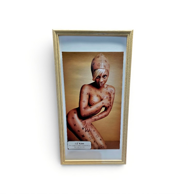 8x15 Framed Vintage Original print "Lil' Kim"