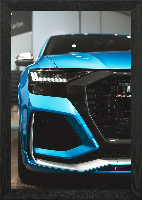 Audi RSQ 8 Framed Wall Art Poster Canvas Print Picture