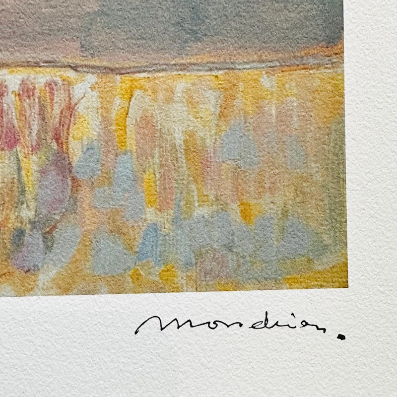 Piet Mondrian Duivendrecht Lithograph on Arches 300gsm 16.5x23in (42x59 cm) gallery