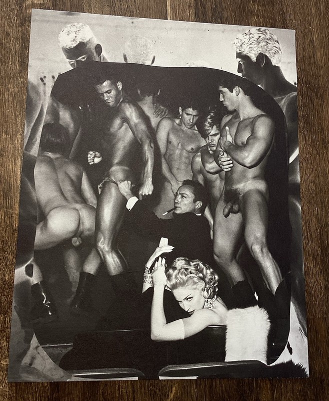 MADONNA SEX Madonna Udo Kier Sexy Nude Matte Art Print 1992 Original 8×10”