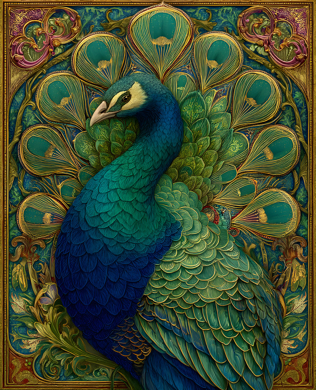 8×10 Fine Art Print – Decorative Illustration Artwork – 649074294