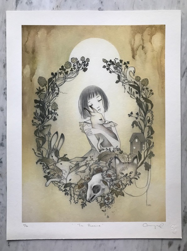 Amy Sol Art Print The Rescue Signed LE 17 of 50 2011 Giclee on Archival Paper