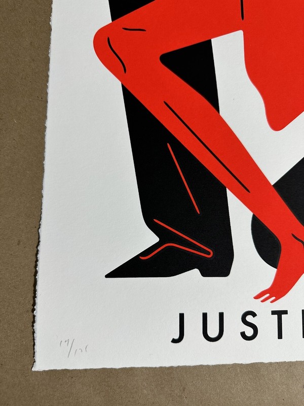 2020 Cleon Peterson Power Can Do Anything Justice Nothing Screen Print S/N x/125 gallery
