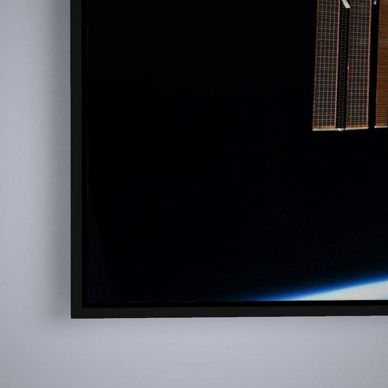NASA - The ISS Photographed From the Space Shuttle Atlantis STS-135 - Art Print gallery