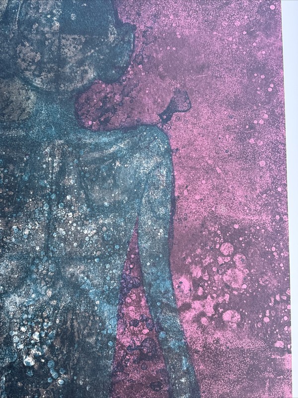 Rufino Tamayo Lithograph Man Men Mexico Expressionist 1970’s Famous Signed Rare gallery