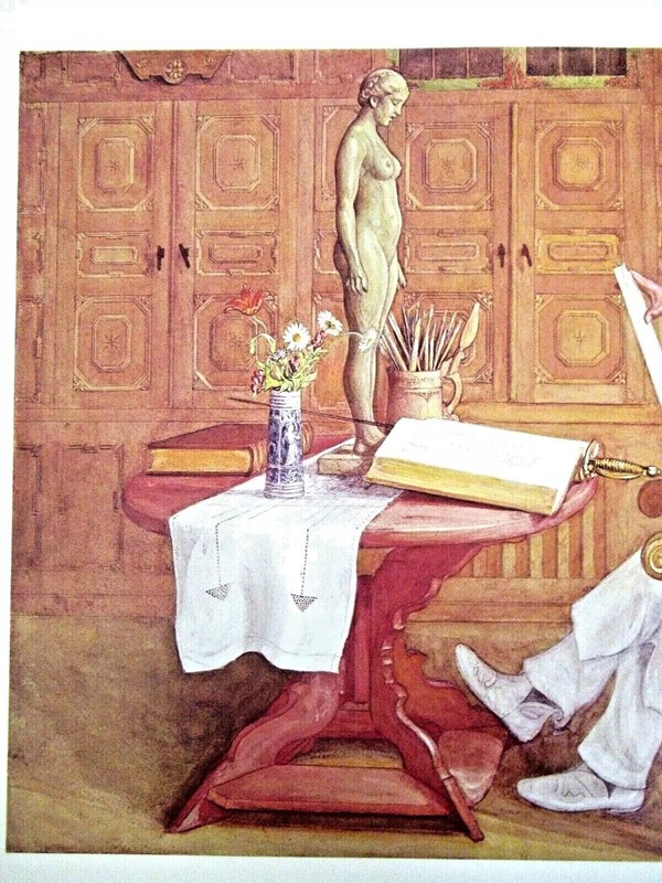 "CARL LARSSON" ~ (16" X 20") ~ *** VINTAGE / ART PRINT *** #7 gallery
