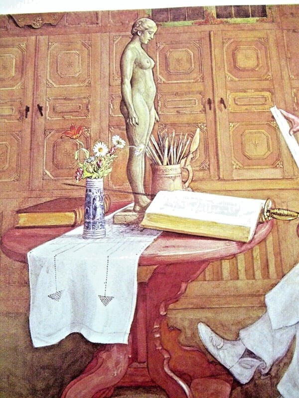 "CARL LARSSON" ~ (16" X 20") ~ *** VINTAGE / ART PRINT *** #7 gallery