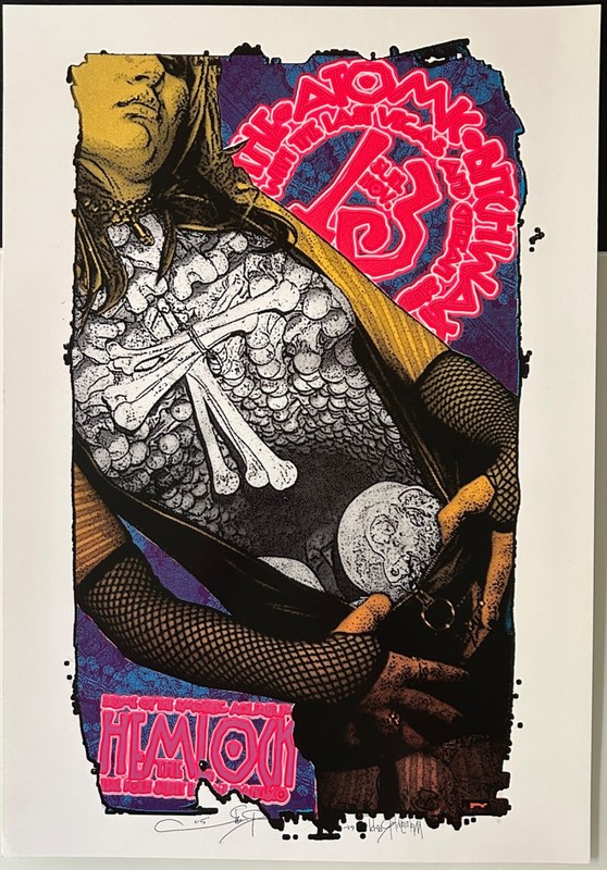 Atomic Bitchwax poster 2005 by Ron Donovan/Firehouse