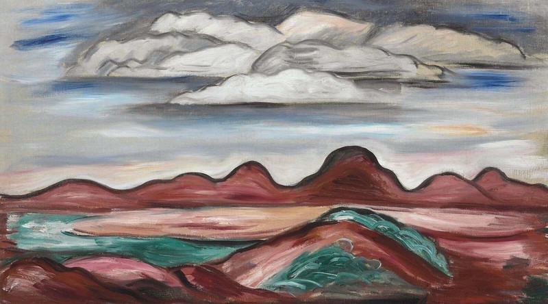 Marsden Hartley – New Mexico Landscape American Modernist Southwestern Art 1923