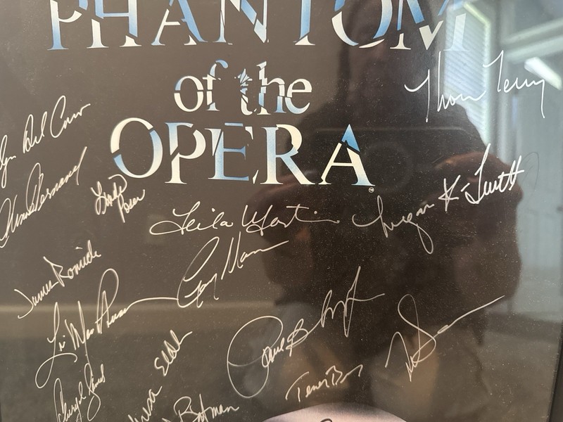 Broadway Wall Art Set – Phantom, RENT, Lion King | Framed Signed Prints (3) gallery