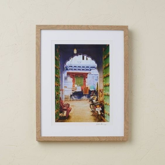 Opalhouse designed with Jungalow 16×20 Inch Alley Framed Wall Art