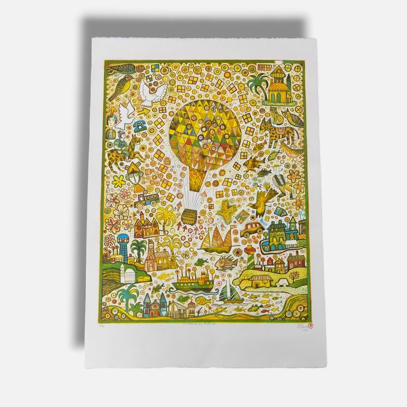 Juan Romero Fernandez «Silencio, Se Rueda» Limited Signed Wall Art Print | 90×63
