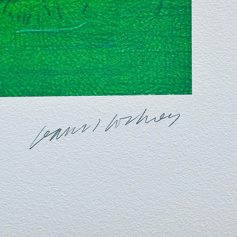 David Hockney 4 Trees Lithograph on Arches 300gsm 16.5x23in (42x59 cm) gallery