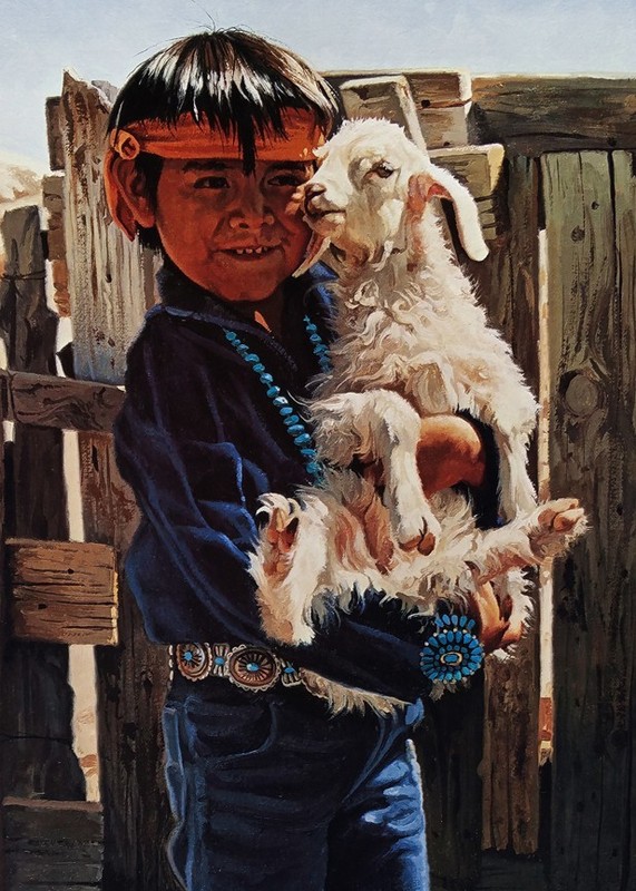 Ray Swanson, Navajo Pals, Edition of 500, 1989