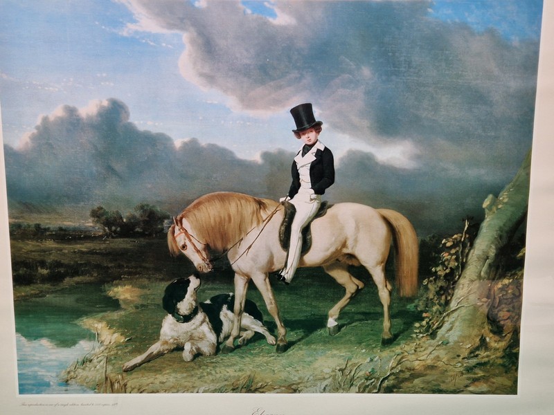 Large Framed Elegance Ltd Ed 109/500 Print by the Artist Alfred de Dreux gallery