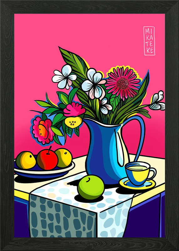 Pop Art Still Life 2023050 Framed Wall Art Poster Canvas Print Picture
