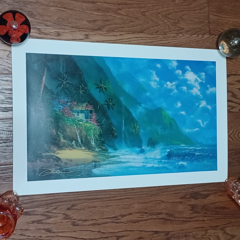 James Coleman Alone With Our Hearts Hand Signed Lithograph LE/695 Disney 17x27in