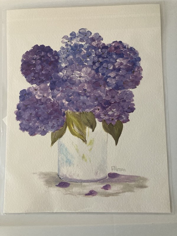 Hydrangea Print