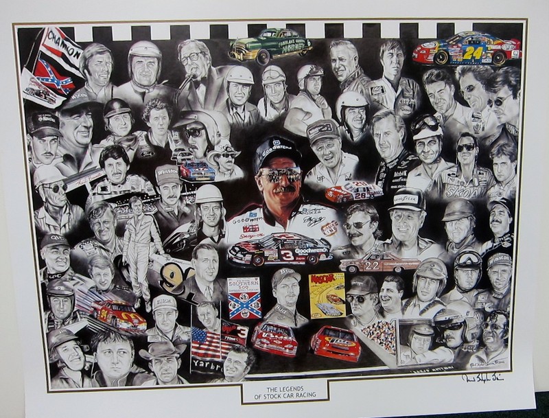 DALE EARNHARDT JEFF GORDON RICHARD PETTY A J FOYT DAVID PEARSON ALAN KULWICKI