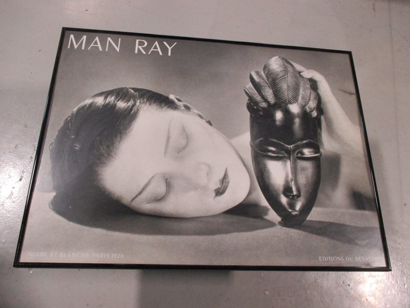 Vintage Print Man Ray Editions Du Desastre Noire Et Blanche Paris 1926