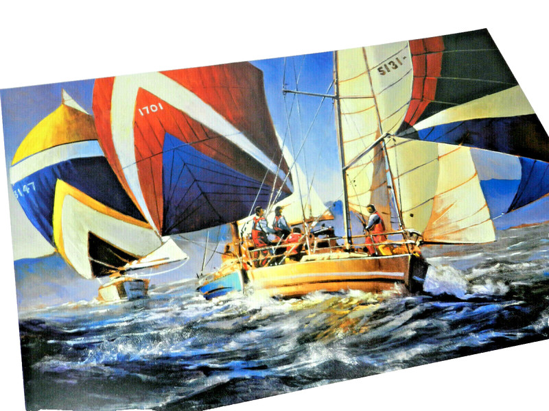 America’s Cup Poster Print By Michael O’Toole 25″ x 36″