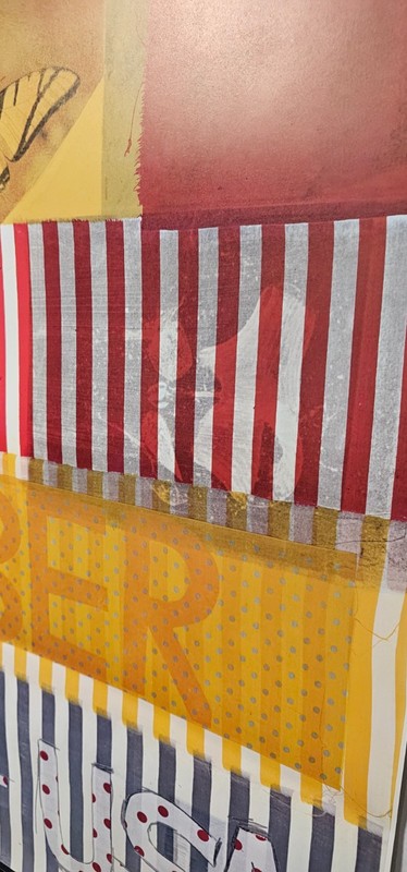 Robert Rauschenberg Venice California Pop Art Poster '77 Ace Gallery WITH HANGER gallery