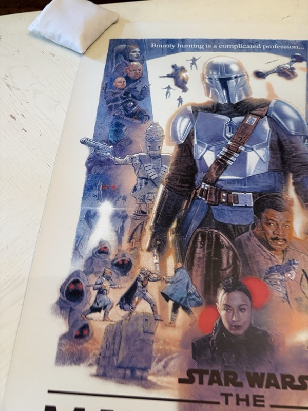 Hugh Fleming “A Complicated Profession (The Mandalorian)” 1/150 - In Hand gallery