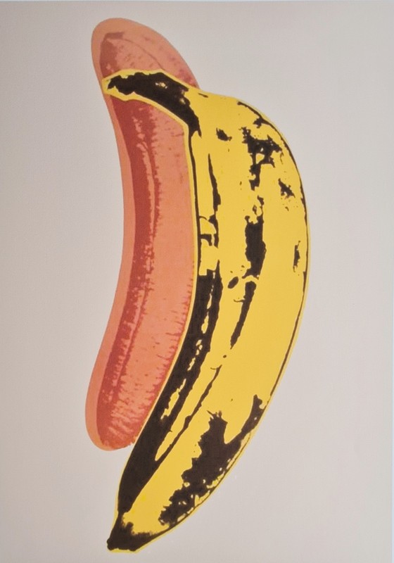 Andy Warhol * Banana * 57 x 38 cm * Signed Lithograph * Limited # 58/100 gallery