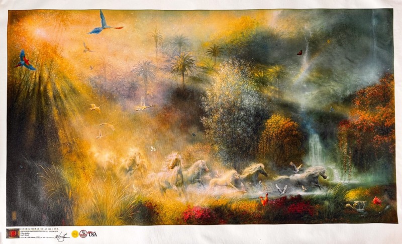 Tom DuBois "God’s Breath" Limited Edition Art Print Signed #1834/980 IGI 1990