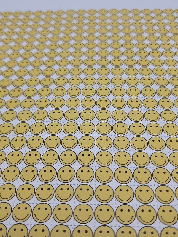 Smiley Faces Blotter Art Print/ Sheet/ Page Psychedelic Art Print gallery