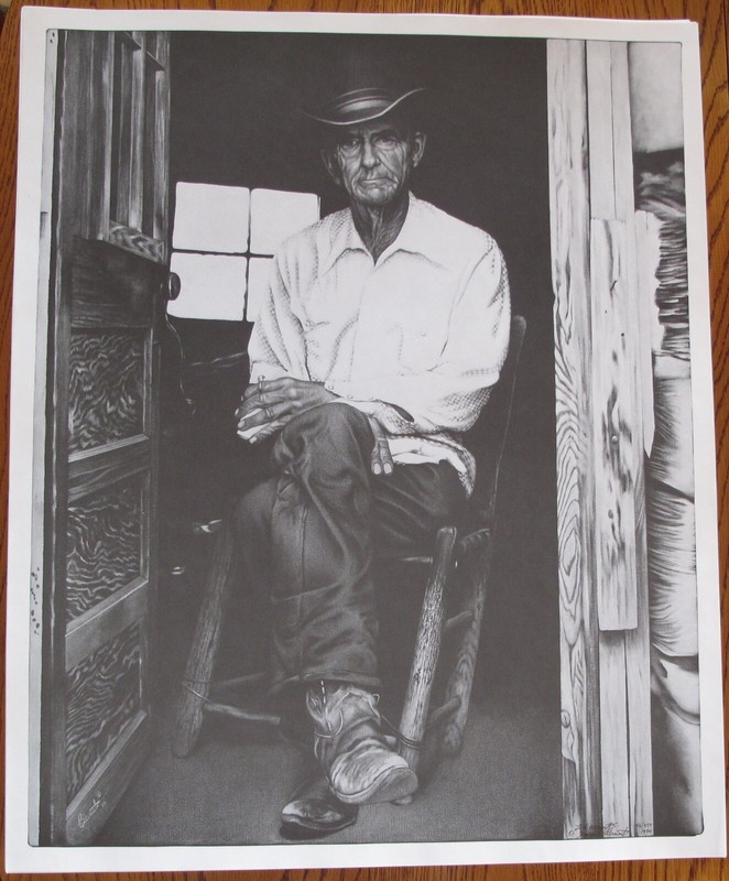 Cowboy Print 1994 Limited Edition Artist Signed American West 46/950