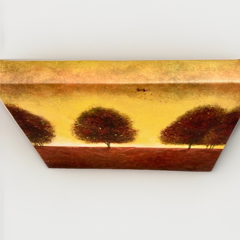 Canvas Print Autumn Trees, Size 8 X 6 X 1 Gallery Wrapped Autumn Colors Sawtooth gallery