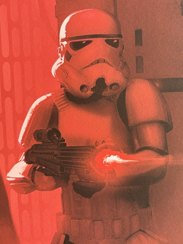 Star Wars Hernan Carracedo "No Escape" Red Variant Fine Art Giclee 1/50 BNG gallery