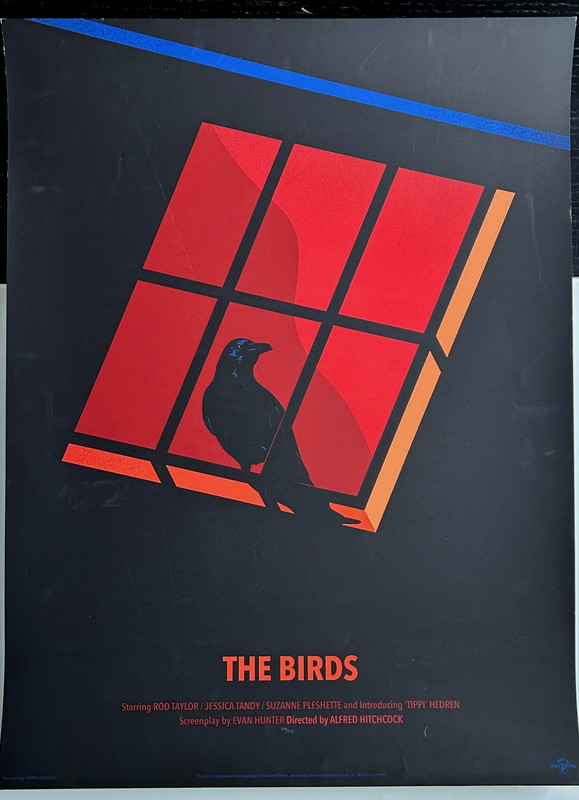 The Birds a Hitchcock Classic by Thomas Danthony 2016