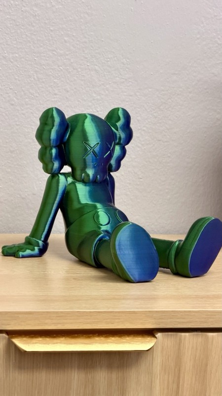 Modern KAWS-inspired Decor Made with 3D Printing 3D Printed gallery